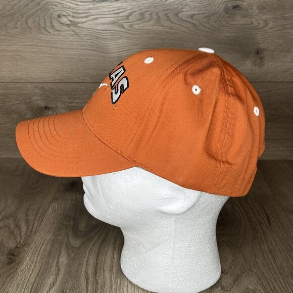 Texas Longhorns Burnt Orange NCAA Adjustable Captivating Headgear Ball Cap - Picture 3 of 11